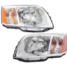 Headlight Set For 2004-2008 2010-2011 Mitsubishi Endeavor Lh Rh W Bulb Headlight Set For 2004-2008 2010-2011 Mitsubishi Endeavor Lh Rh W Bulb