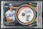 2025 Topps Tribute Bobby Witt Jr. Milestone Relics Jumbo Black Auto HR Derby 1/1
