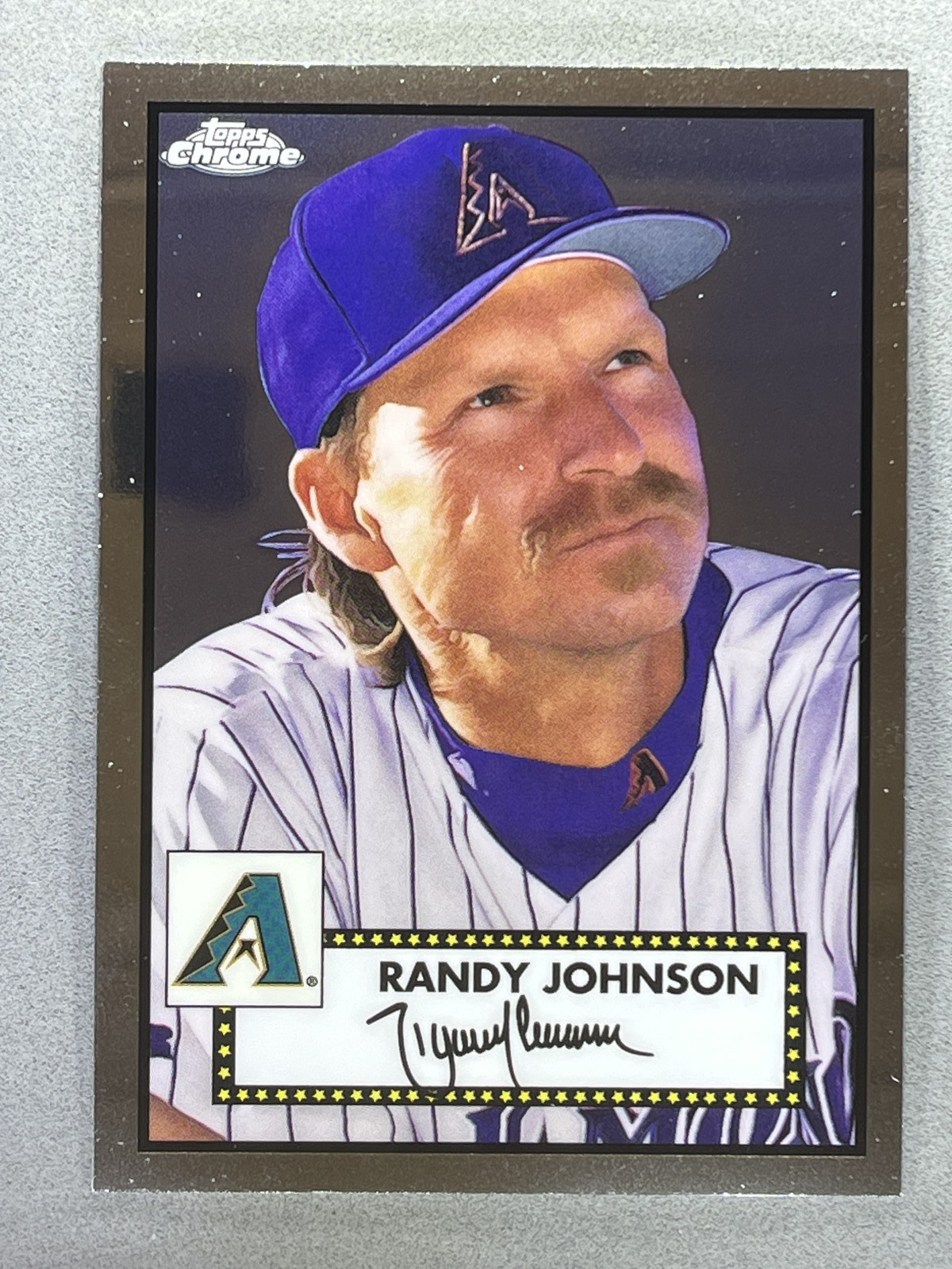 2021 Topps Chrome Platinum Anniversary RANDY JOHNSON #494 Diamondbacks HOF