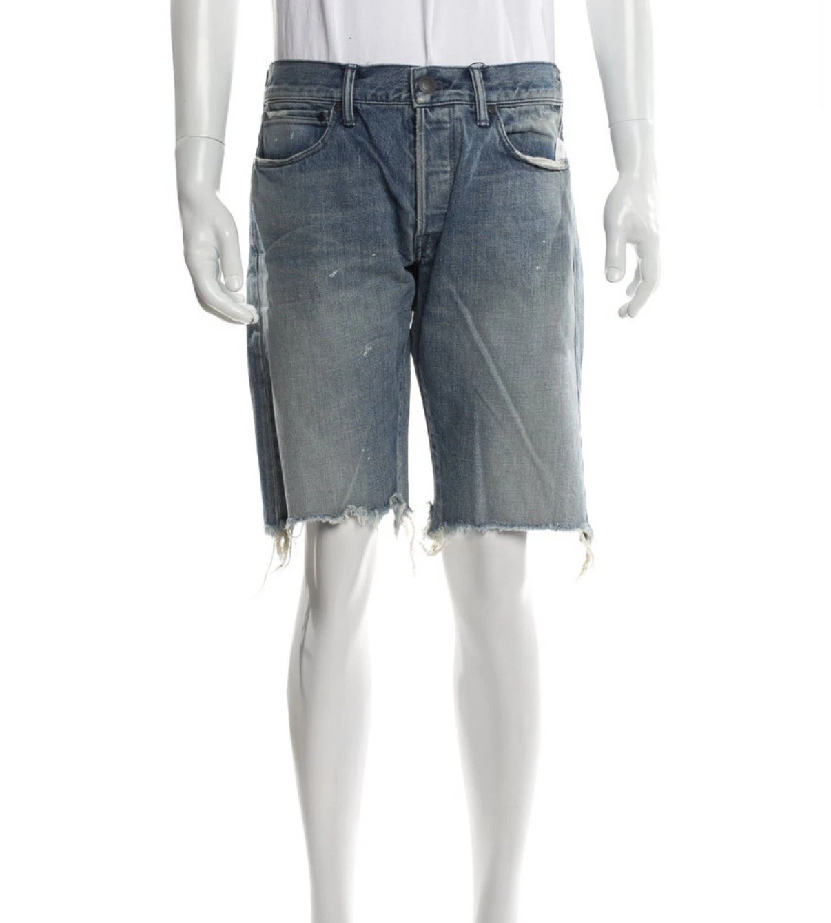 John Elliott Cast 2 Cut-Off denim Shorts Mens 33 NWT
Opens in a new window or tab