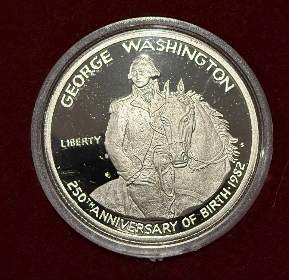 1982 S George Washington Silver Commemorative Half Dollar - Image 2 of 4