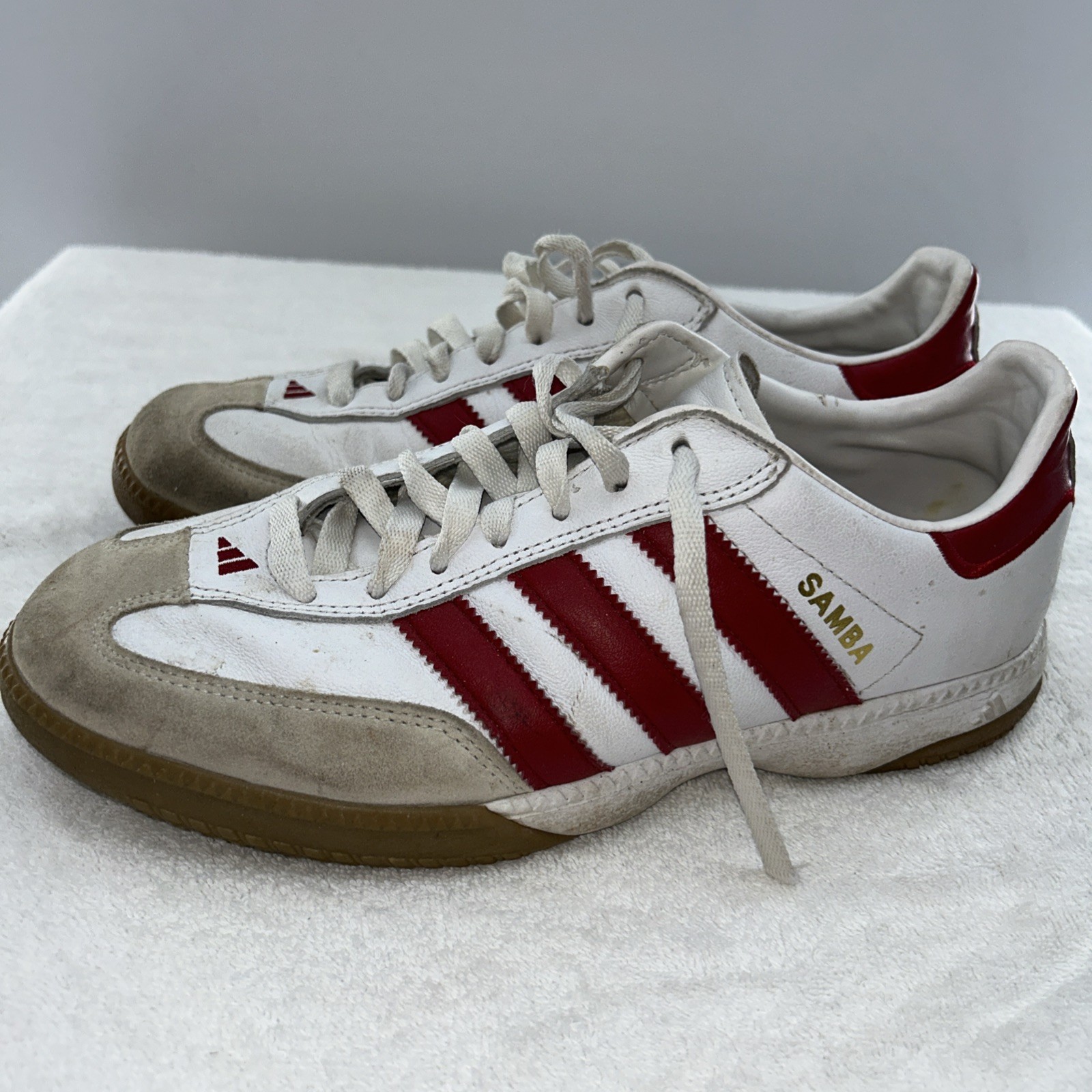 Adidas Samba OG Men's Red/White Soccer Style Shoes Size 8.5 2006