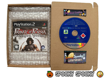 Prince of Persia Warrior Within Sony PS2 Demo - UK PAL sehr guter Zustand CIB - Tracked