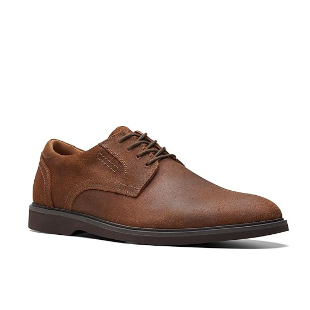 Clarks Malwood 26175401 Oxford Men's US 9 D Brown Leather Dress Shoes SHOP280