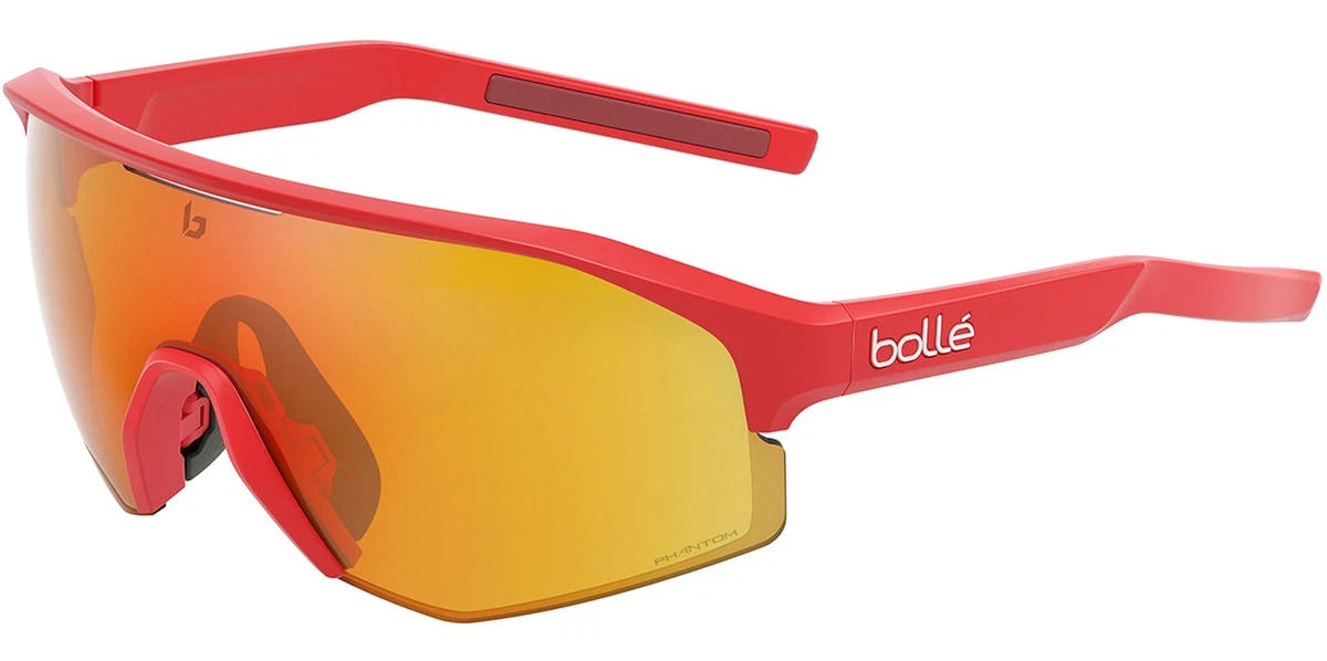 Viahada Red Mirrored Sunglasses With Case & Cleaning Cloth NWT SLENDALE - Campari Translucent Red - HiPER Fire Red Mirror  main image 3