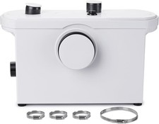 TOPWAY 600W Macerator Toilet Pump 3 Inlets Quiet 20ft Lift Bathroom Sewage Unit