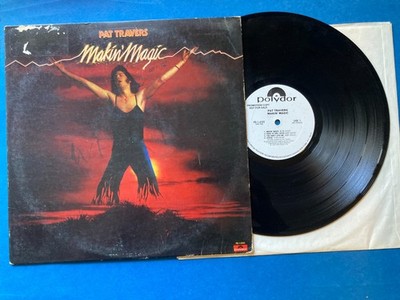 Pat Travers - Makin  Magic 1977 WHITE LABEL PROMO vinyl album no UPC  VG+/G