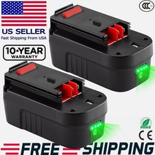 Pack 18V for Black and Decker HPB18 18 Volt 8.0Ah Battery HPB18-OPE 244760-00A
