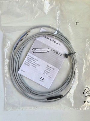 Festo SME-8-K-LED-24 Proximity Sensor Reed Switch 171180 Magnetic T-Slot 24V