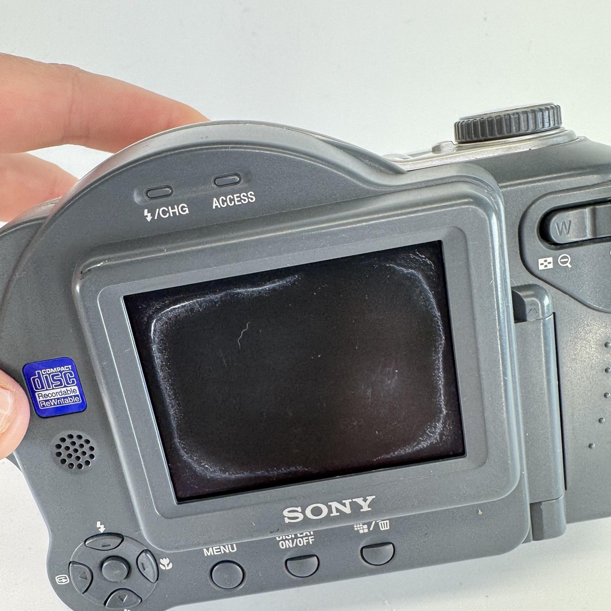 Vintage Sony Mavica MVC-CD350 Digital Camera 3.2MP 3X Zoom Japan