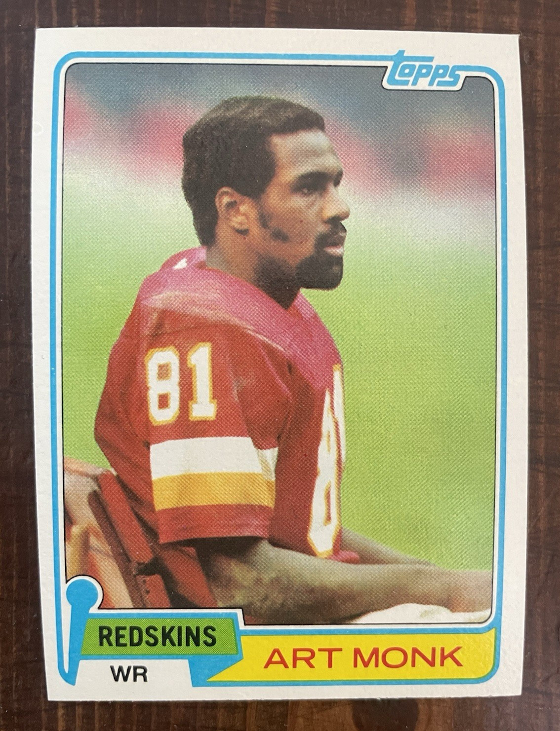 Art Monk 1981 Topps Rookie Card #194  - Washington