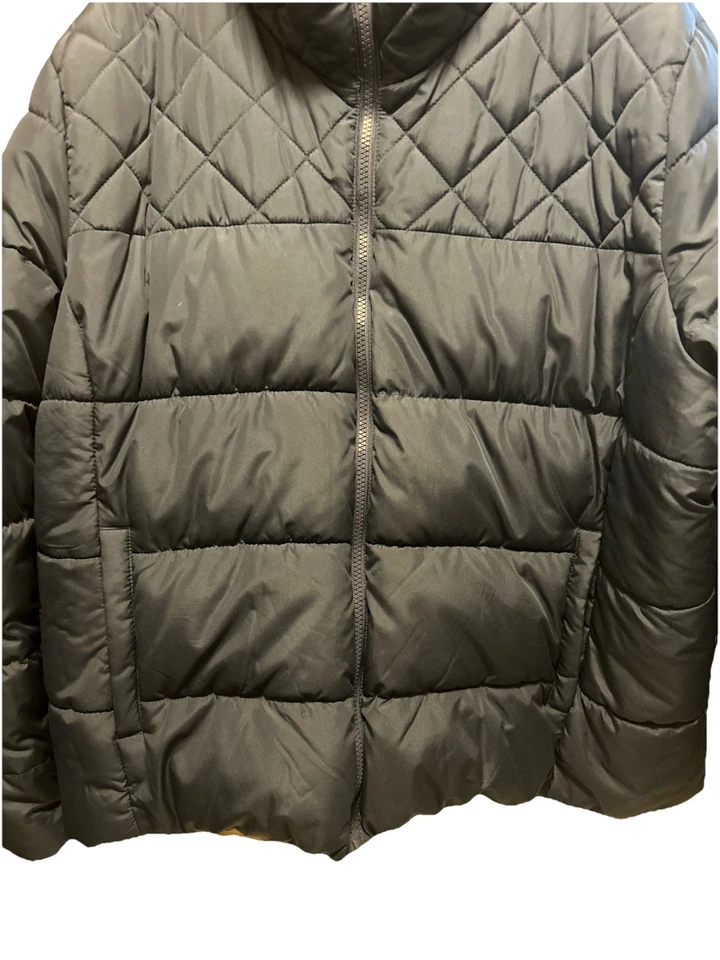 Old Navy Coat Jacket Womens XXL Blue Puffer Vintage - Image 4 of 4