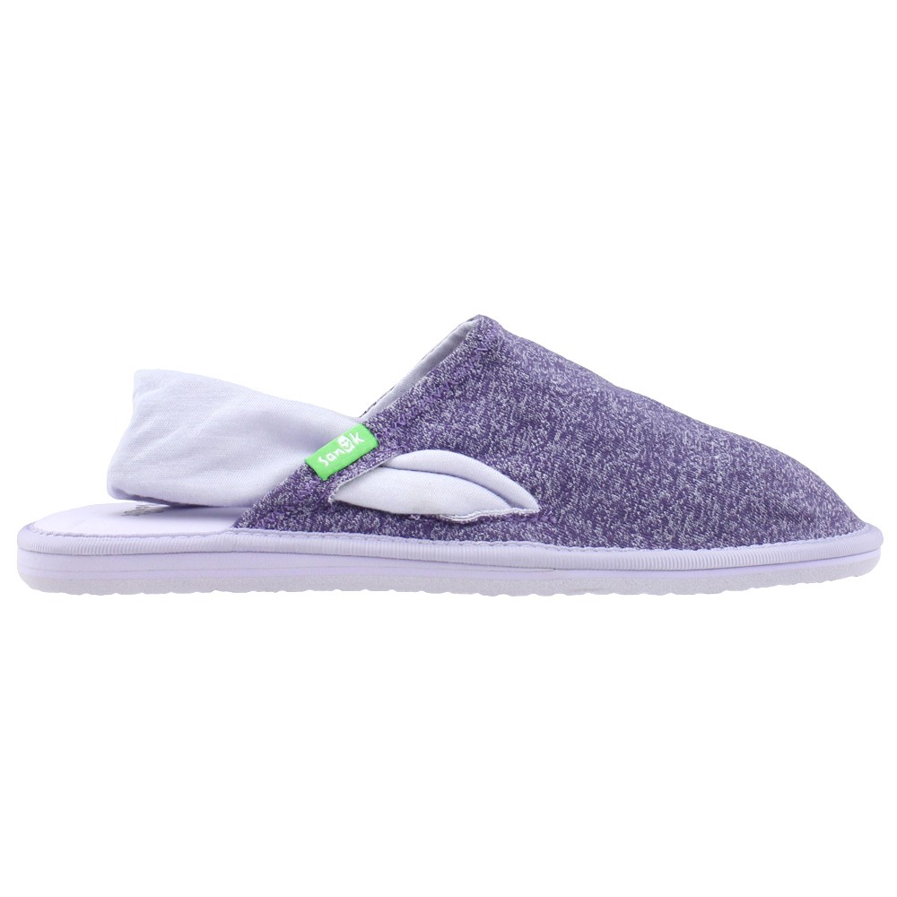Sanuk Lil Yoga Sling Back  Youth Girls Purple Casual Sandals 1095494-HPRPL