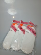  Vintage 1960s-70s Pom Pom ankle socks  OrangeNew Sold in Packs of 3 8.5-11