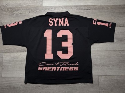Syna World x Mitchell & Ness NFL CRG Jersey Rose Gold Black Sz XL