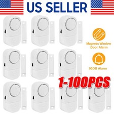 Wireless Home Window Door Burglar Security Alarm System Magnetic Sensor lot