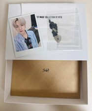 Unused BTS suga suga Guitar Peak Silver Necklace
