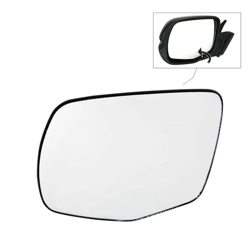 TRQ MGA08545 Side View Mirror Glass For Honda Pilot 2016-2018 Driver 76254T6ZA11