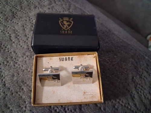 Vintage Swank Cuff Links in Original Box