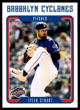 2023 Tyler Stuart Choice Minor League Rookie MiLB Brooklyn Cyclones