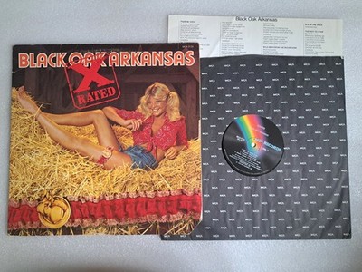 Black Oak Arkansas X Rated 1975 Southern Rock Vinyl LP MCA 2155 Cheesecake VG++