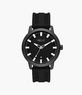 Relic by Fossil Men's Joel Quartz Three-Hand Date Black  ZR12666
