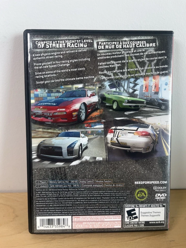 Need for Speed: Prostreet - Sony PlayStation 2, Ps2 - Complete in Box Cib - Bild 4 von 4