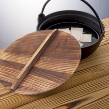 Wood Pan Lid Round Wok Cover