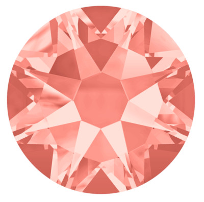 ROSE PEACH 30ss 6.5mm 12 pieces IHC Austrian 2088 Crystal Flatback Rhinestones