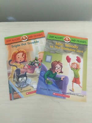 Judy Moody & Friends By Megan McDonald Set of 2 Paperback Books (2015/ ...