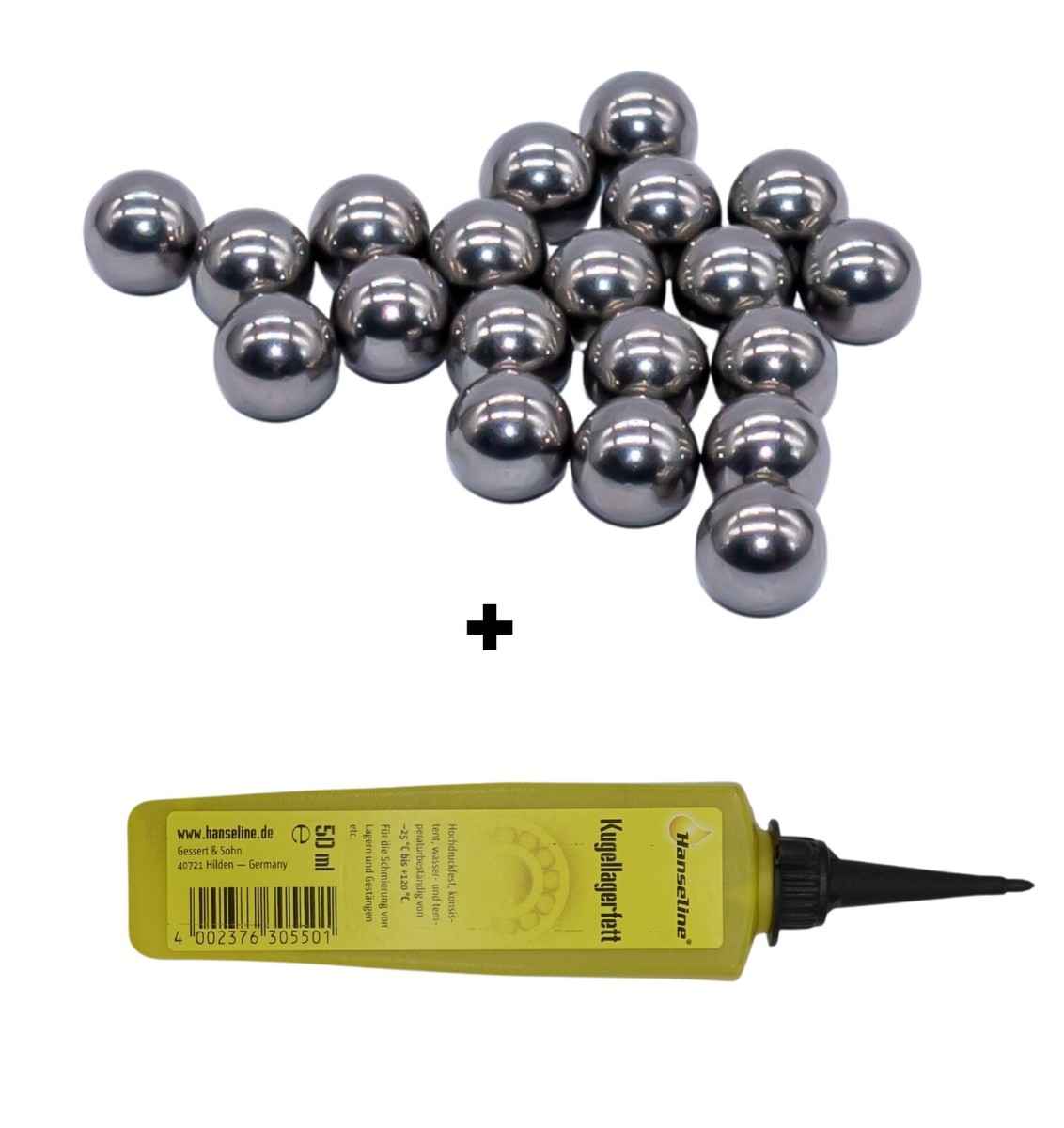 Qiwenr Stahl Kugellager Kugeln 6mm | 200 Stück Edelstahlkugeln | Für Fahrradlager Und Deko