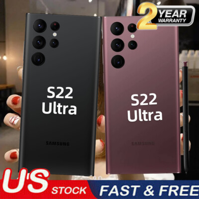 #ad NEW SEALED SAMSUNG GALAXY S22 ULTRA 5G FULLY UNLOCKED 128GB 256GB 512GB 1024GB $358.01