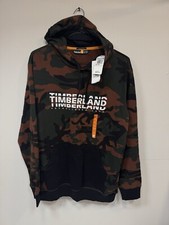Timberland Boys Camo Pullover Hoodie. NWT 