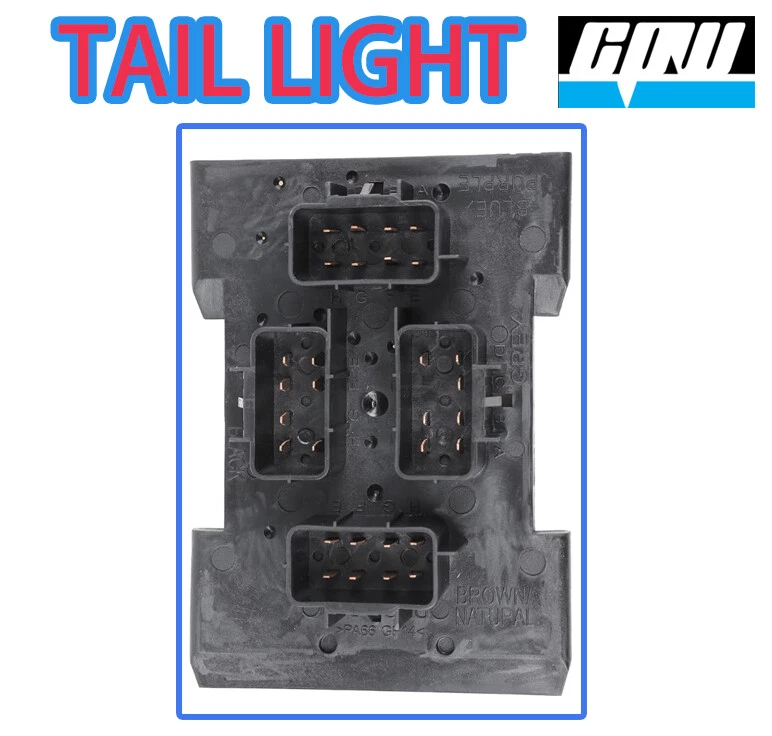  Bloque de unión de placa de circuito combinado de luz trasera para Chevrolet Chevy Foto 2 de 4