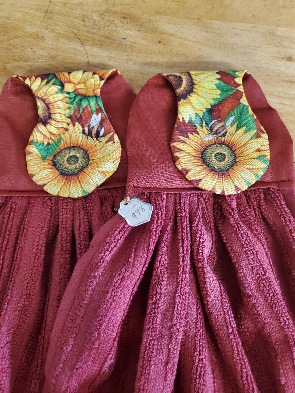 Set of 2 Handmade Hanging Kitchen Towels eBay