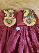 Set of 2 Handmade Hanging Kitchen Towels
