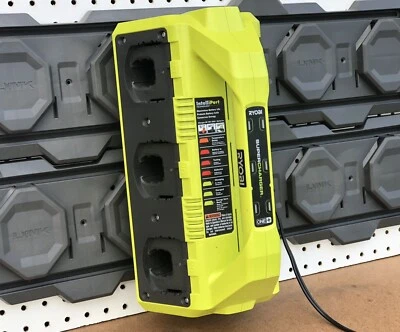 Large Ryobi Charger Holder for Ryobi Link Wall Rail garage organizer