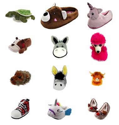 Witzige Hausschuhe Tierhausschuhe Damen Herren 36,37,38,39,40,41,42,43,44,45,46