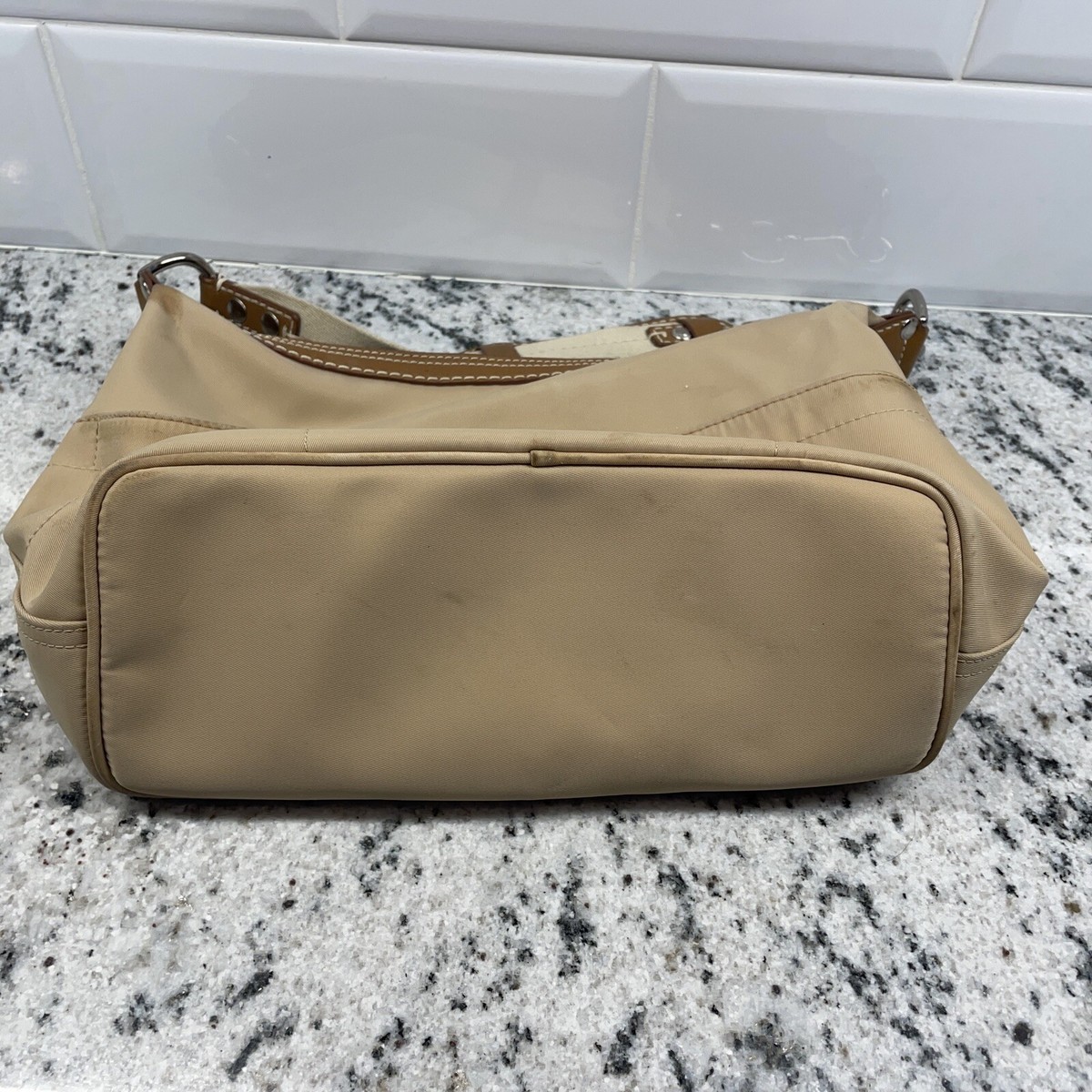 COACH Hampton Weekender Tan Shoulder Bag No. M055-4984 | eBay