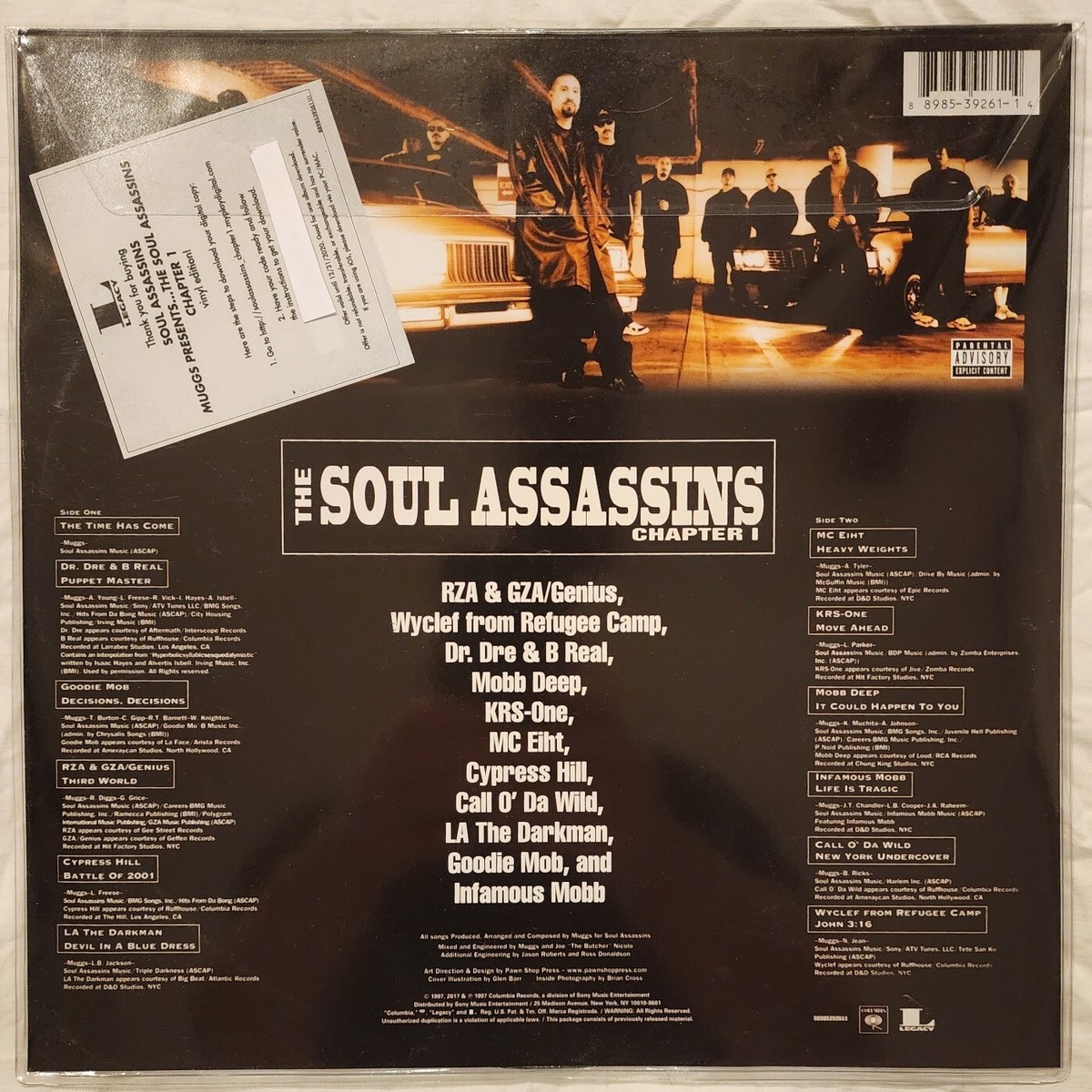 Muggs Soul Assassins Chapter 1 2017 RSD picture disc vinyl
