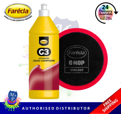 Farecla G3 Advanced Liquid Compound 1L mit GMC609 GRIP Head AG3 1400
