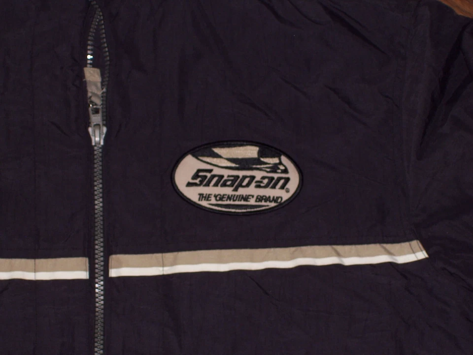 Vintage Snap-On Tools The "Genuine" Brand Jacket Adult L by Choko Motorsports - Image 2 of 4