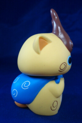 ( ¨̮⋆)可愛い虎さんカボションの4way?イヤリング Koma-jiro Komajiro Figure Vinyl Toy Yellow Cat Bandai Youkai Yo