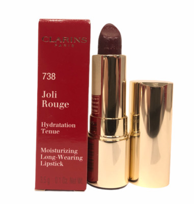 Clarins Paris Joli Rouge Moisturizing LongWear Lipstick  (3.5g) New  YOU PICK!