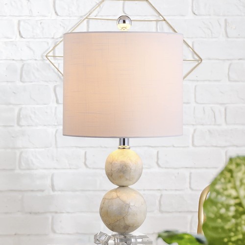 JONATHAN Y JYL1023A Bailey 19" Seashell LED Table Lamp, Coastal, Cottage, Tra... - Picture 4 of 7