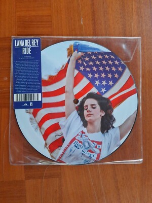LANA DEL REY ''RIDE'' VERY RARE 7'' PICTURE DISC VINYL 2012