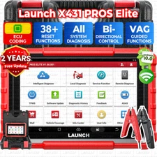 2025 Newest LAUNCH X431 Pro Elite V+ Bidirectional Car Diagnostic Scanner Coding