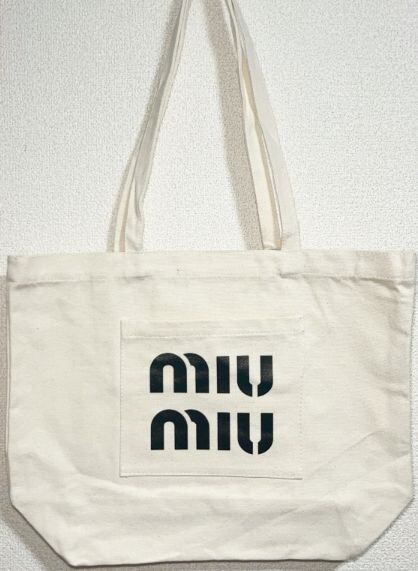 Miu Miu Tote Eco Bag Reusable Shopping Bag New | eBay