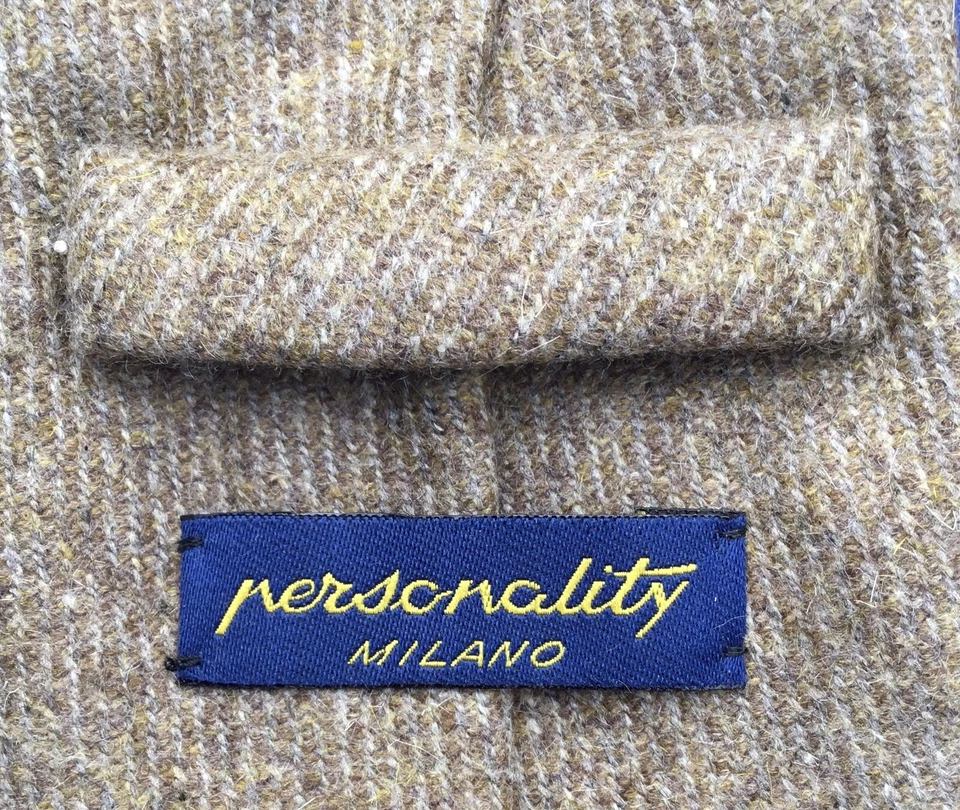 NWOT PERSONALITY MILANO Cashmere/Wool  Mix Tie - Image 4 of 4