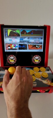 Mini bartop rechargeable (borne arcade